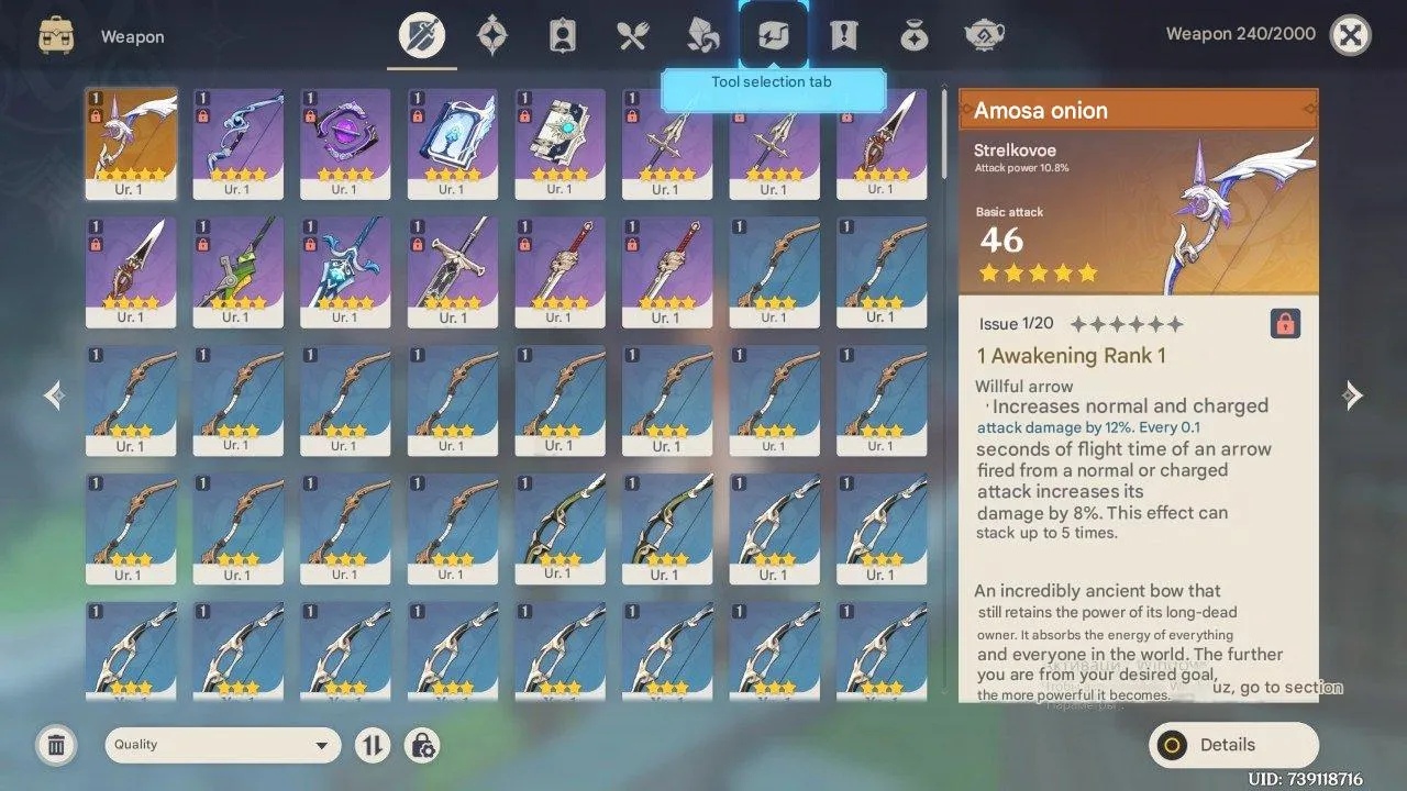 GI1144 Hu Tao, Mona, Mizuki, Amos Bow Starter with Early Map Progress 